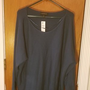 Lane Bryant Scoop Long Sleeve Sweater 26/28